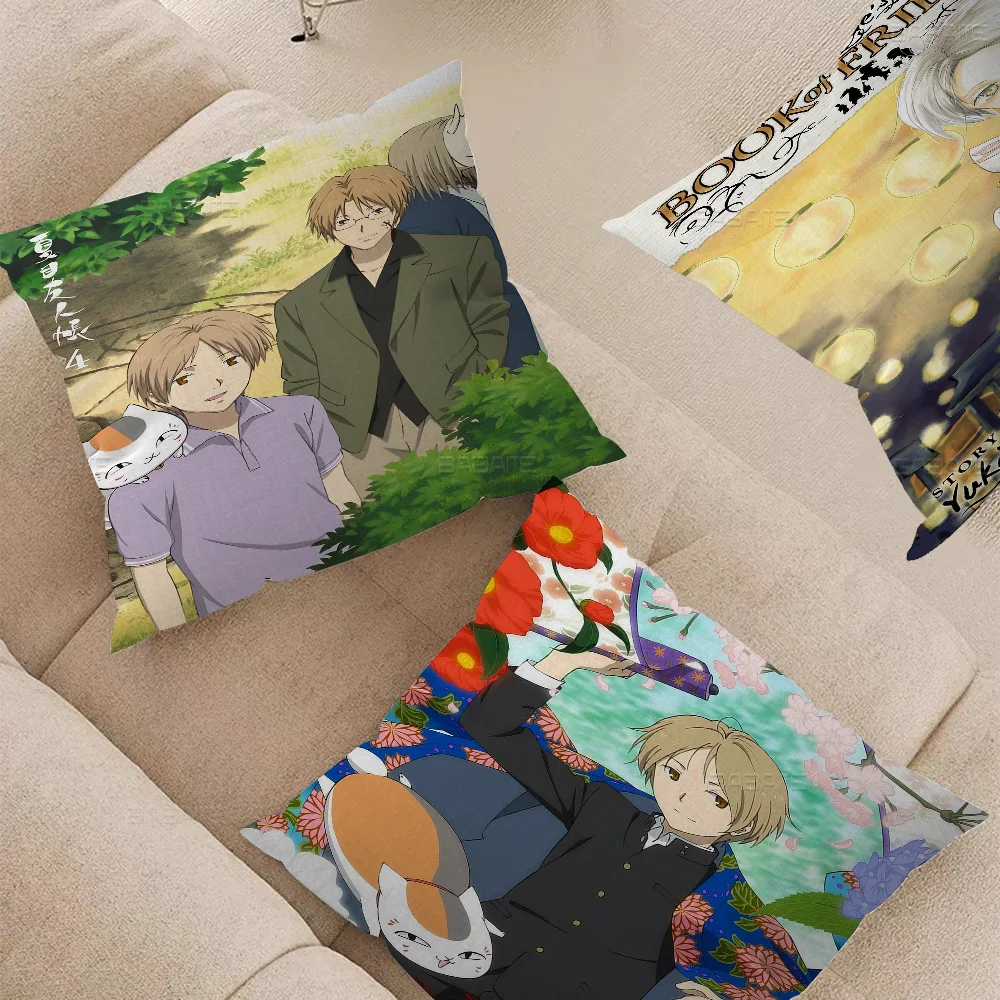 

Natsume Yuujinchou Pillow Gift Home Office Decoration Bedroom Sofa Car Cushion Cover Case 45x45