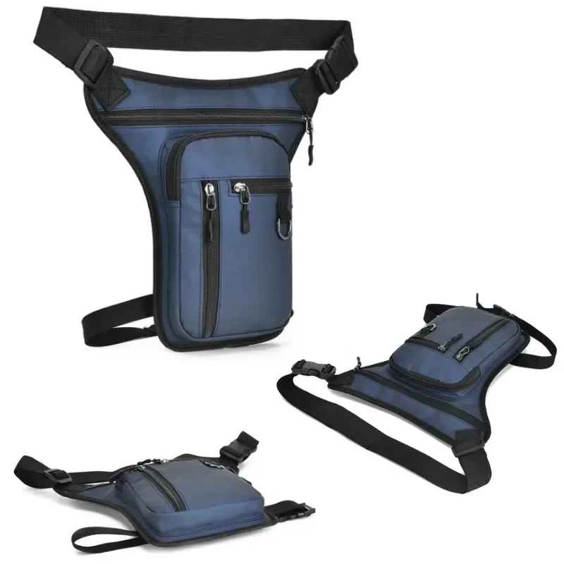 Waterproof Motorcycle Drop Leg Waist Bag Mobile Phone Purse Leg Side Bag Motorbike Fanny Pack Bags Riding Shoulder Crossbody Bag