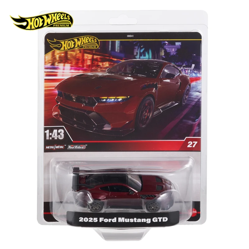 

Hot Wheels Cars 2025 Ford Mustang GTD 1/64 Metal Diecast Model Collection Toy Vehicles HMD41-27-JCN73