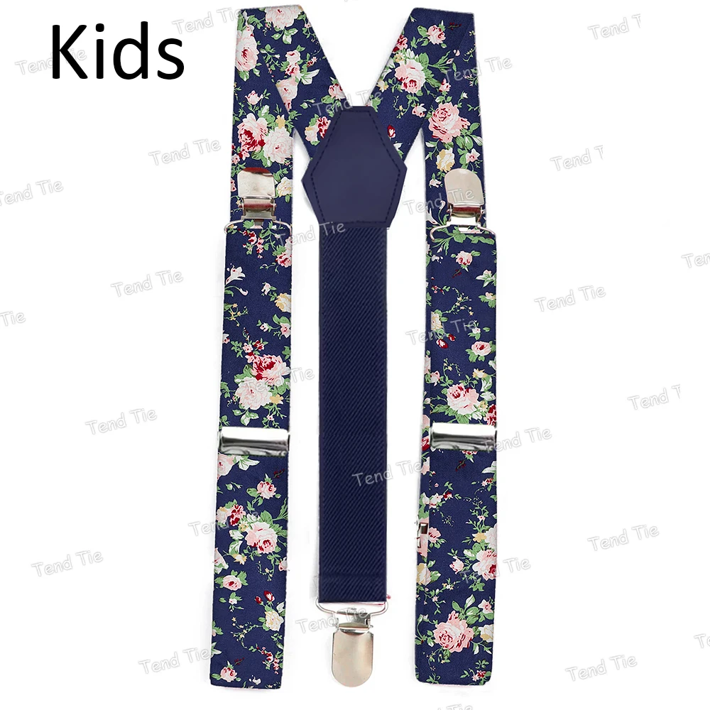 حار بيع المطبوعة الأزهار القطن الحمالات الاطفال الأقواس قابل للتعديل مطاطا Y-الظهر الأشرطة فستان جميل زي الملحقات #4