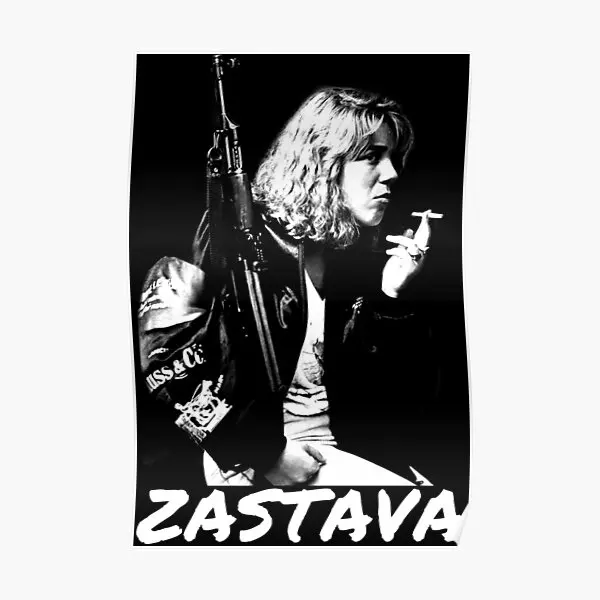 Zastava  Poster Home Funny Picture Modern Print Decor Art Decoration Room Wall Mural Painting Vintage No Frame