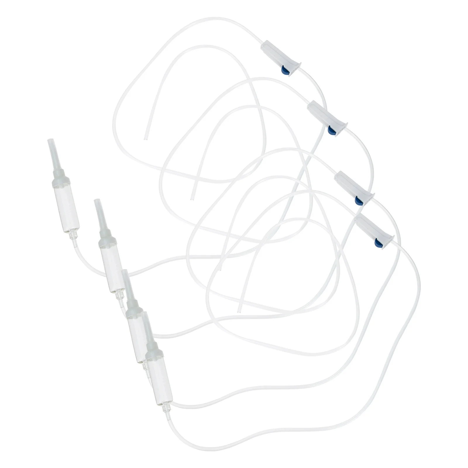 Tubes de poche de boisson portables, 5 pièces, sac de jus étanche pour Infusion, pour cadeaux de fête d'halloween, Tubes en PVC réutilisables