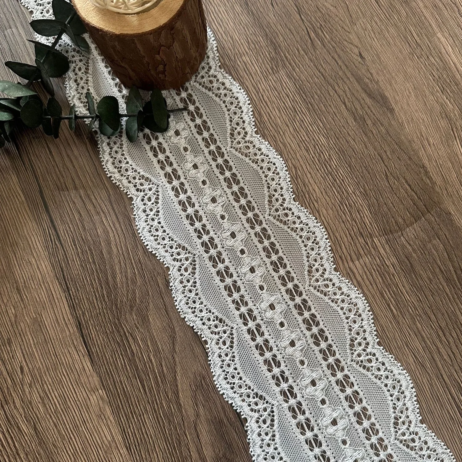 10cm Eyelash Elastic Lace Trim Undergarment Accessories Sleeve Gown Hem DIY Barcode Collar Bridal Cross-border SC1060