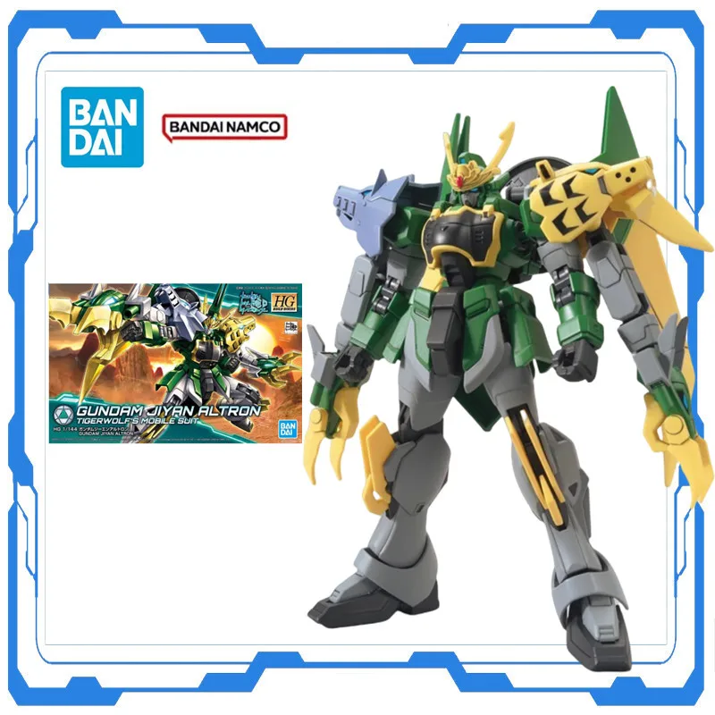 

Bandai HG 1/144 Gundam Jiyan Altron Tigerwolf's Mobile Suit Genuine Original Assembly Model Kit Anime Action Figure Gift for Boy