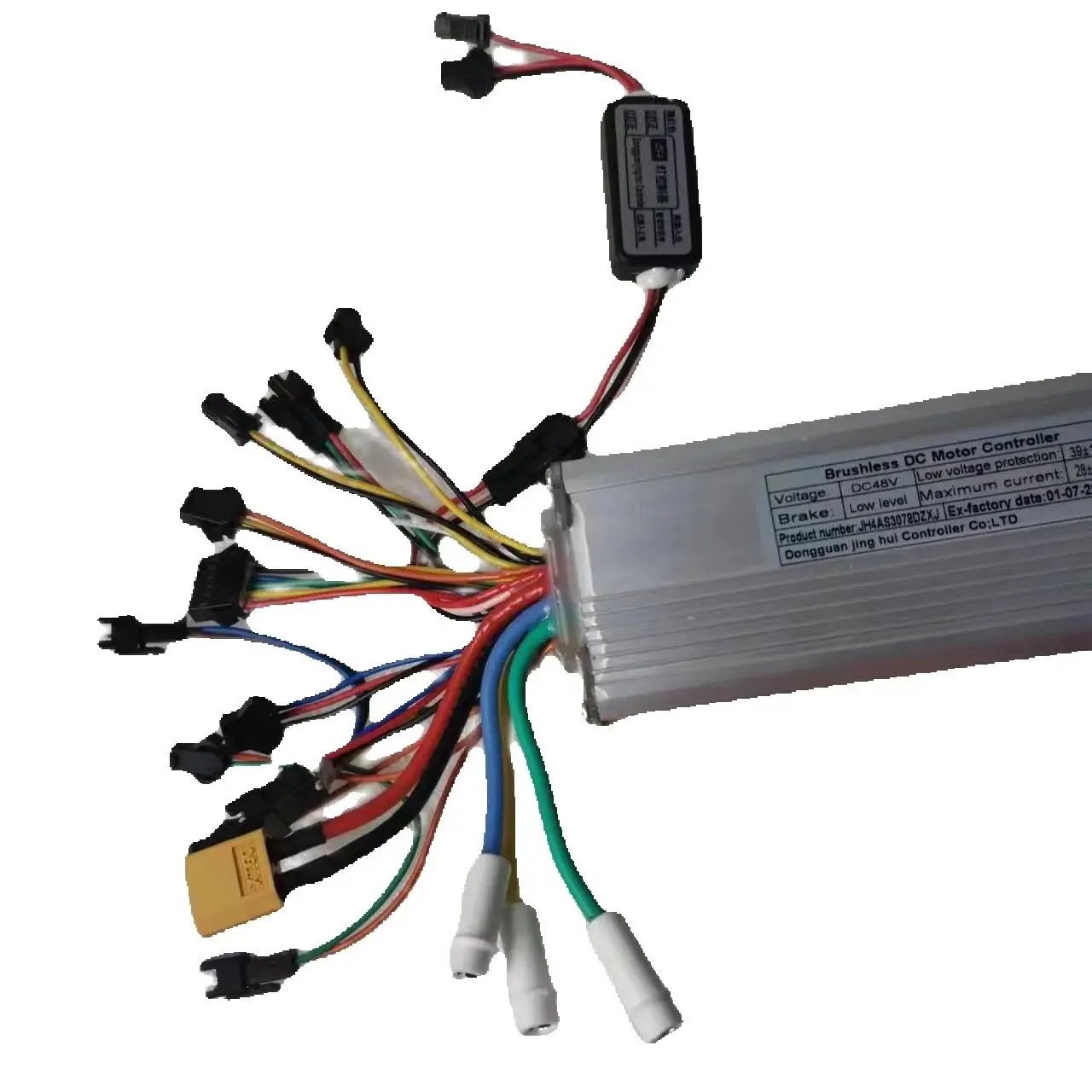 

Контроллер двигателя DC48V JH, модель 28A, аксессуары для электрического велосипеда, комплекты для переоборудования JH4AS3078DZXJ (индивидуально), бесщеточный