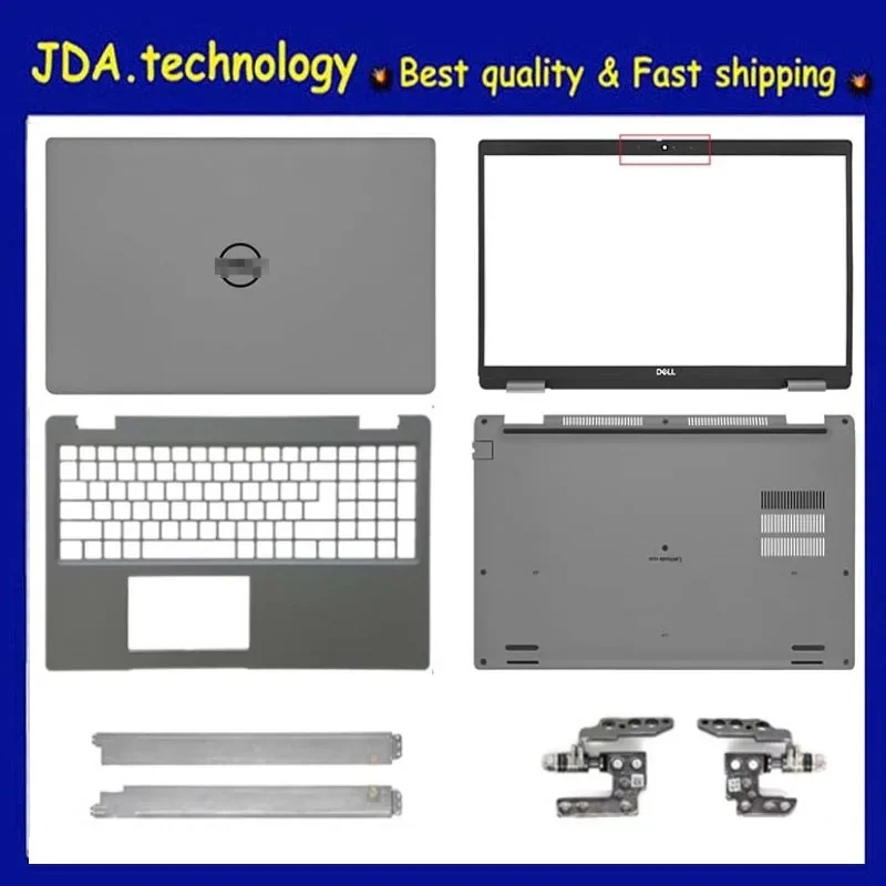 nova tampa traseira lcd para dell latitude 15 5520 e5520 094d 8x moldura 0fwjny tampa superior 09mdk8 0ddmhf caixa inferior 03c21p 01