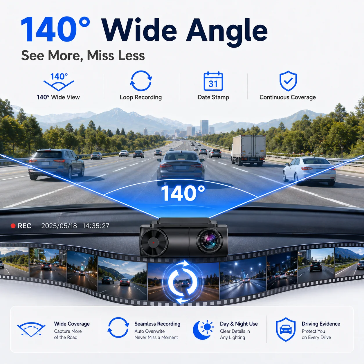 XFY Dashcam Anteriore e Poster - Dash Cam 4K Sony Starvis recensione e prezzo