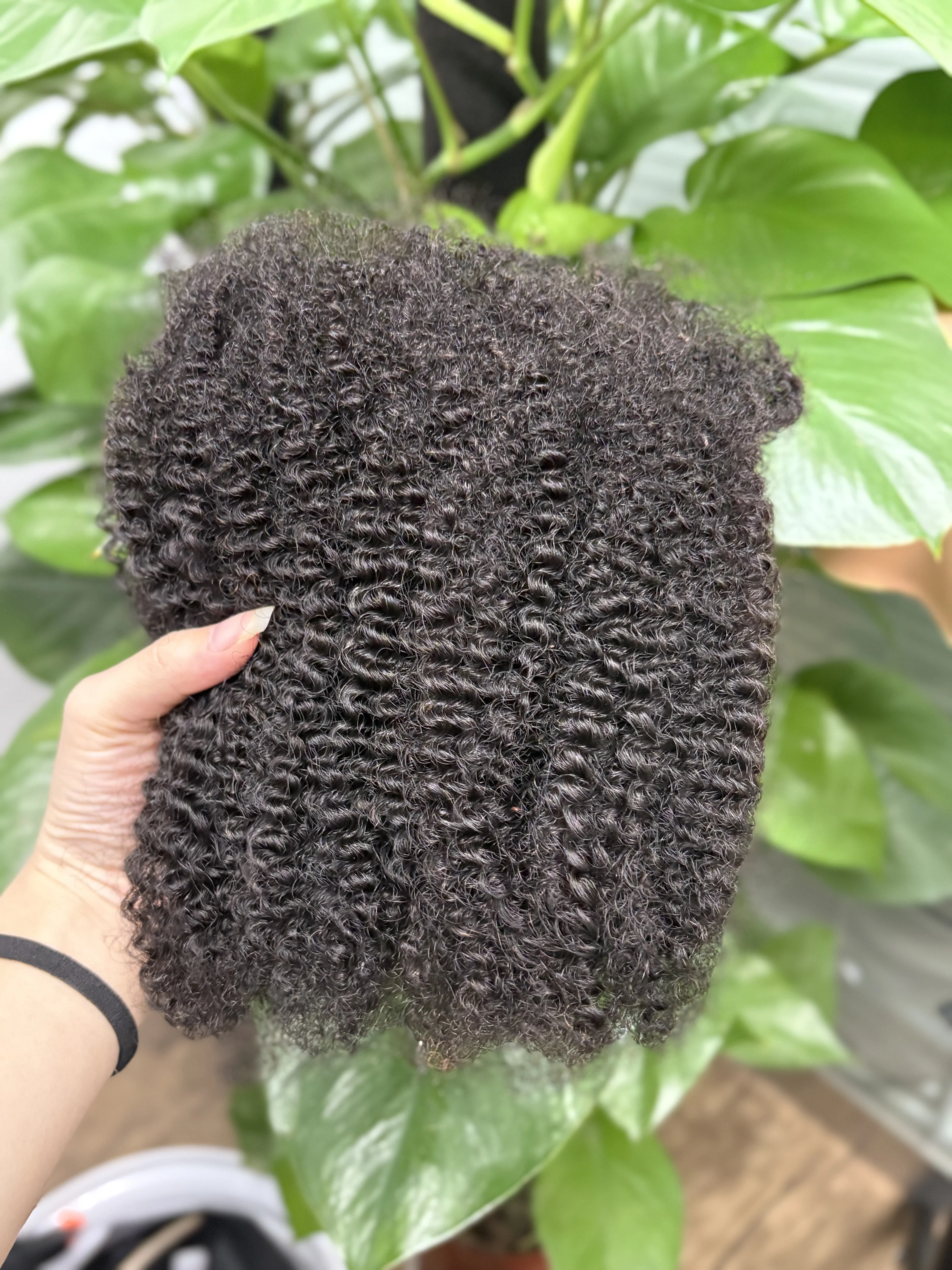 30 oder 50 g/Packung 10-18 Zoll 4C Afro Kinky Bulk Echthaarverlängerungen ohne Schuss brasilianisches Remy Bulk für Locs Micro Twist Flechthaar – Detail 30