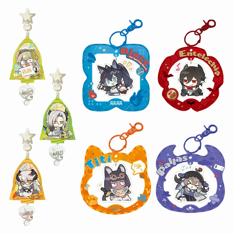 

Официальная коллекция оригинальных акриловых брелоков Sunsyea Arknights: Wisadel, Logos, Chen, Civilight, Eterna, Kaltsit