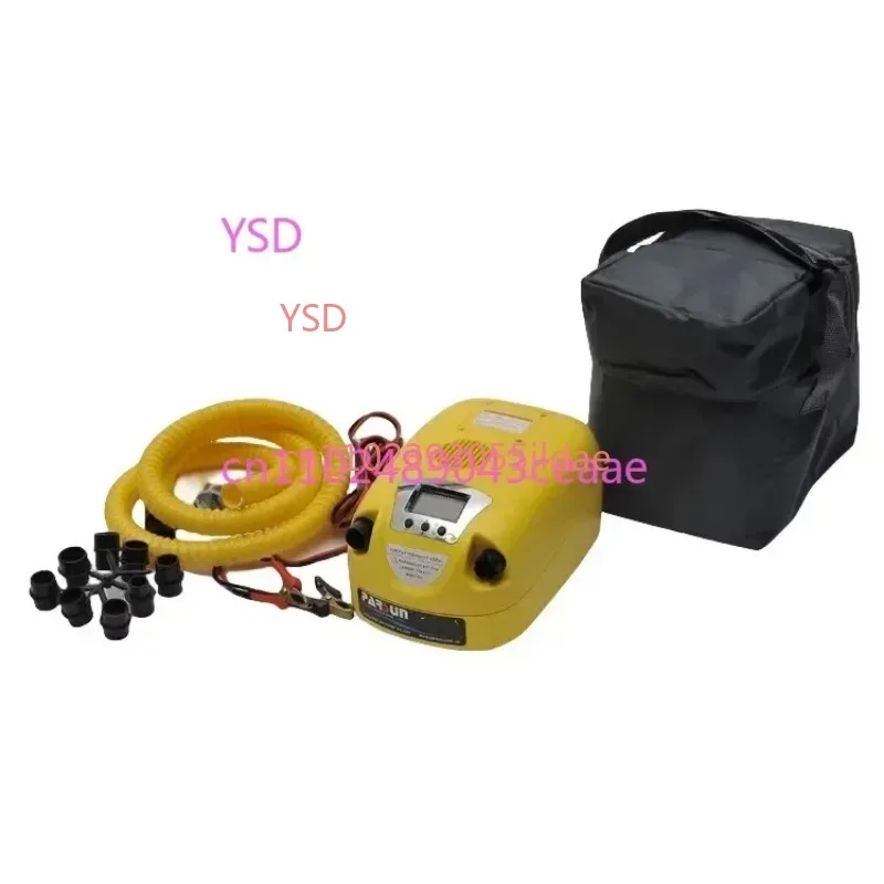 12V DC GP-80 High-Pressure Electric Inflatable Pump for Boats Rafts Kayaks and SUPs