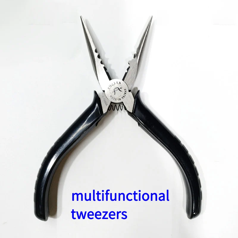 pointy-tongued tweezers multifunctional pointy-tip pliers Electrician's household hardwarMaintenance pliers e tools higher quali