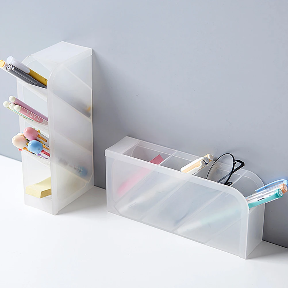 

Desktop Organizer PP Material Space-Saving Stationery Socks Storage Box for Home Office Bedroom Bathroom Decor