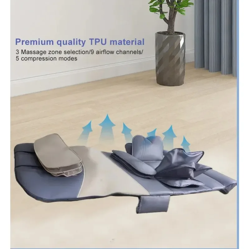2025 New Full Body Air Bag Massage Mattress Mat - Compression Vibration Therapy for Neck Back Leg Head Care Trending Products