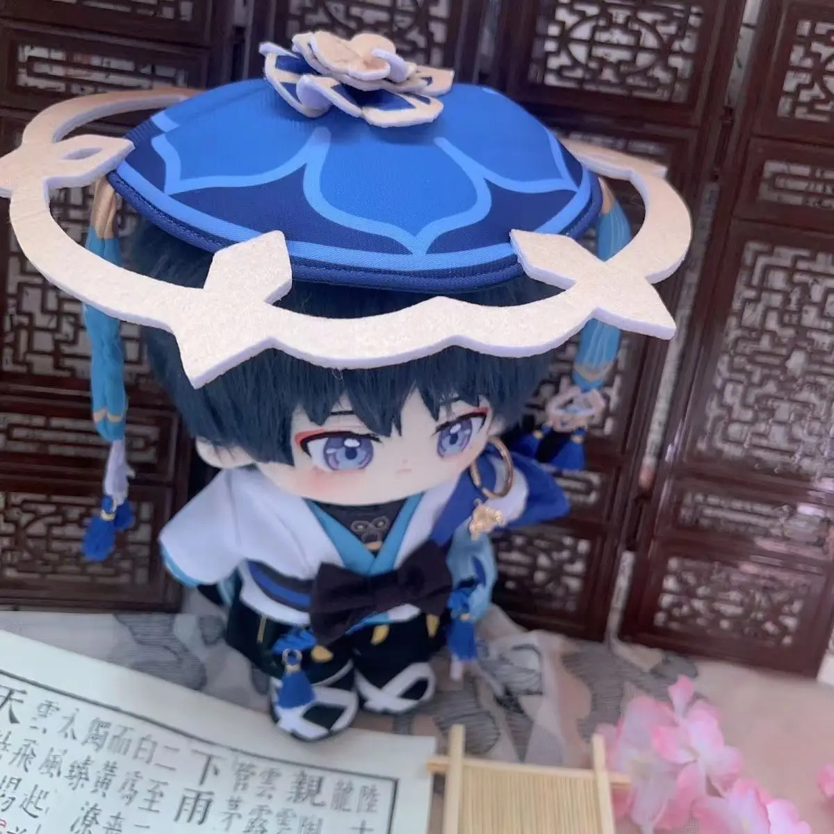 ตุ๊กตา Genshin Impact Wanderer Scaramouche น่ารัก ตุ๊กตาผ้าฝ้าย ของเล่นเด็กชายเด็กหญิง พวงกุญแจ ของขวัญ