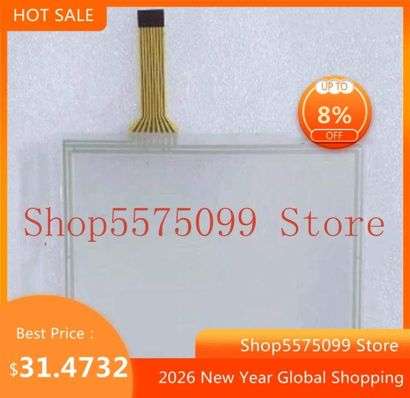 5.6 Inch 8-Wire Resistive  New ADT-182A Industrial Touch Glass