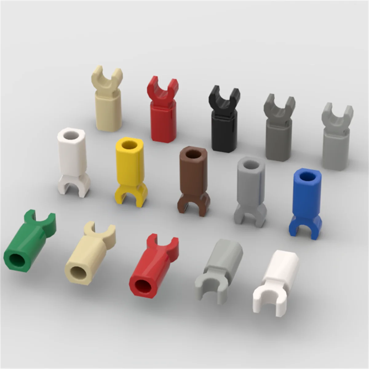 

Набор из 10 шт. коннекторов-держателей для строительных блоков 11090 с зажимом, развивающая игрушка-подарок