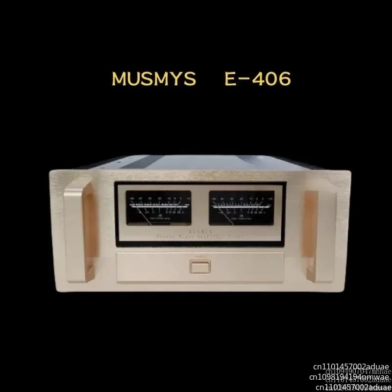 MUSMYS E-406 AB Class HIFI Power Amplifier 24 * IXYS MOS Field-effect High-power Transistor Reference Accuphase E406