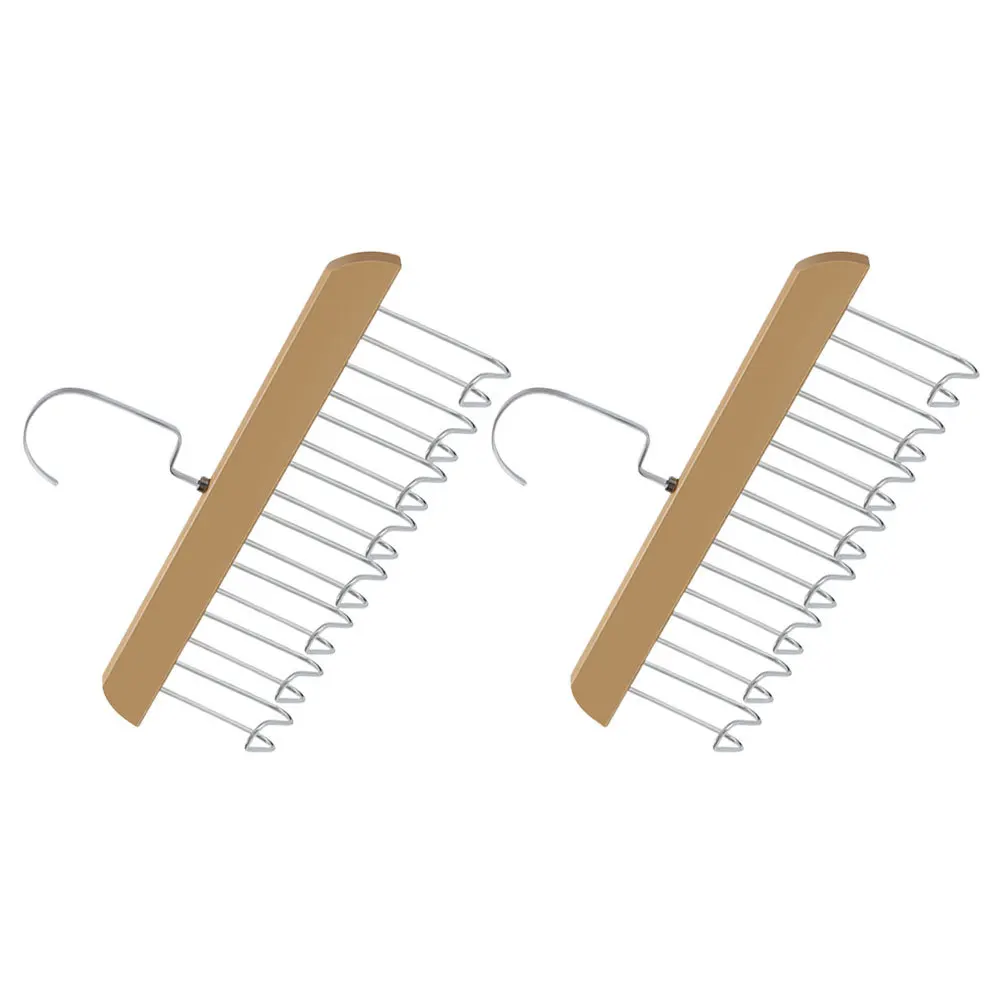

2Pcs Plastic Clothes Storage Hanger Multi Hooks Bra Organizer Wardrobe Purse Hanger Handbag Holder Wardrobe Clothes Hangers