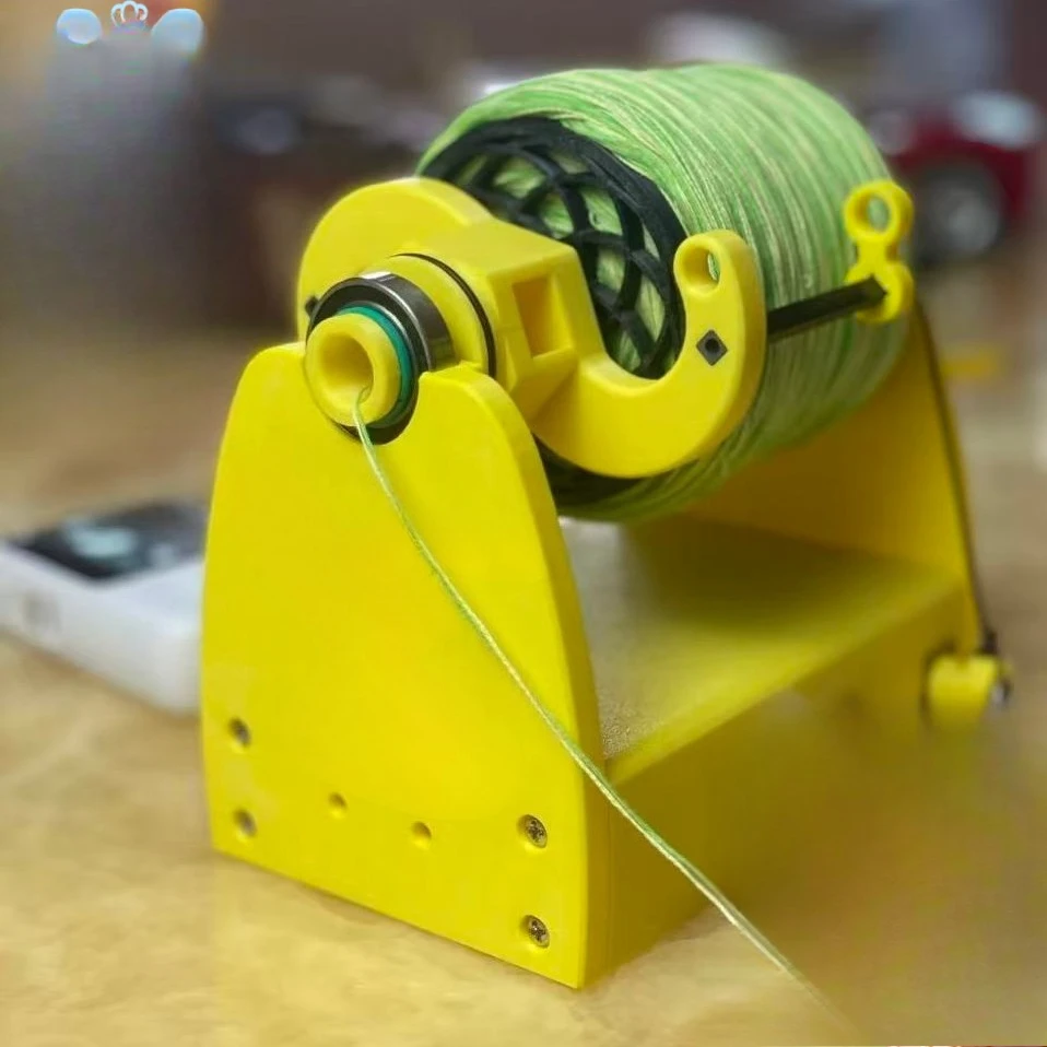 Electric Yarn Winder Rotating Thread Holder Wool Rewinding Tool DIY Knitting Crochet Sewing Supplies