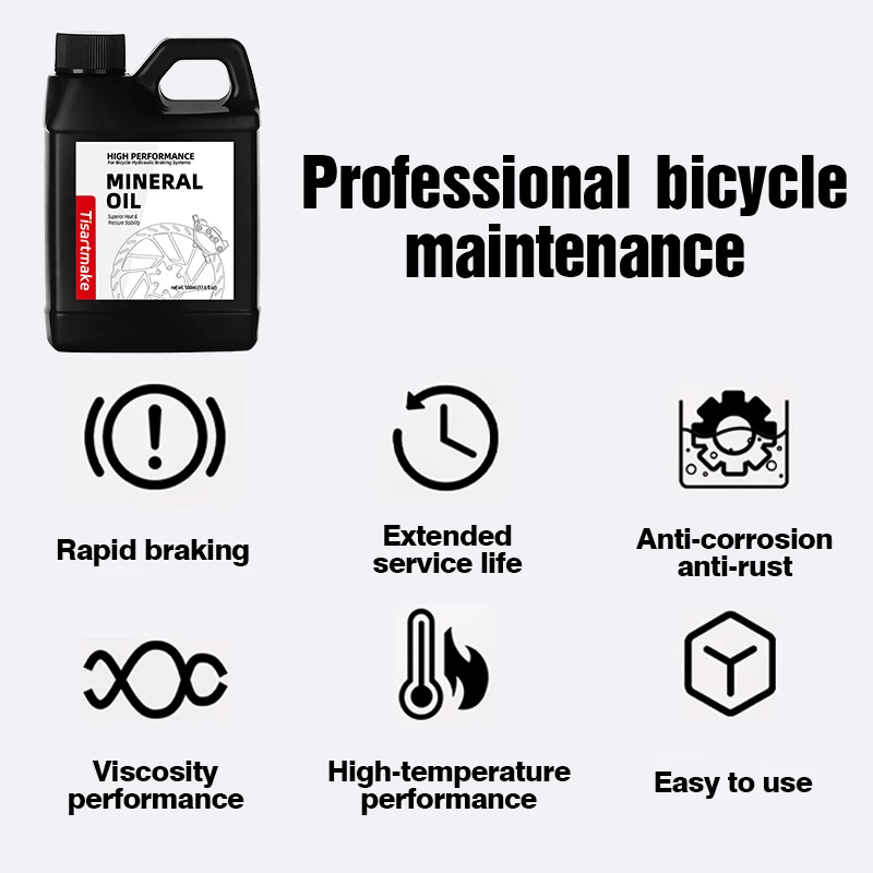 500ML MTB Bicycle Brake Mineral Oil Bike Hhydraulic Disc Brake Mineral Oil Fluid Bike Accessories