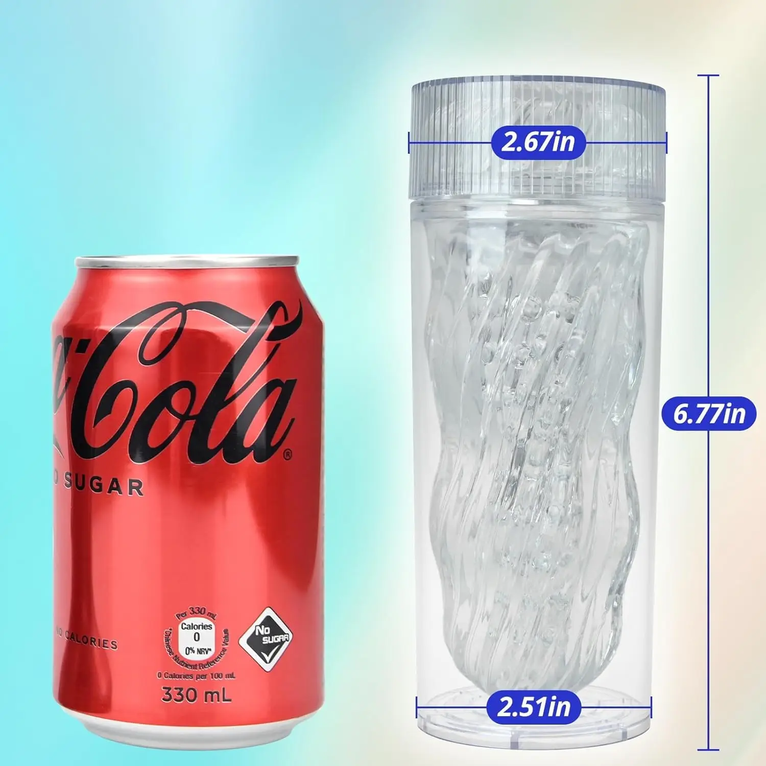 FST 6.77in TPE ذكر الاستمناء ثلاثية الأبعاد واقعية محكم دوامة نفق جيب الهرات ، قابلة لإعادة الاستخدام المحمولة الاستمناء كم لينة B #2