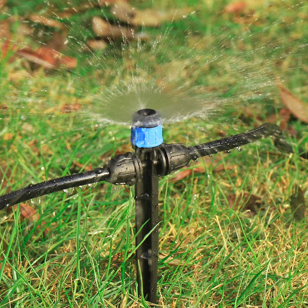 Garden Sprinkler Dripper 10 30Pcs 8 Hole All Round Scattering Watering Spikes for Plant Irrigation Supplies Easy Install