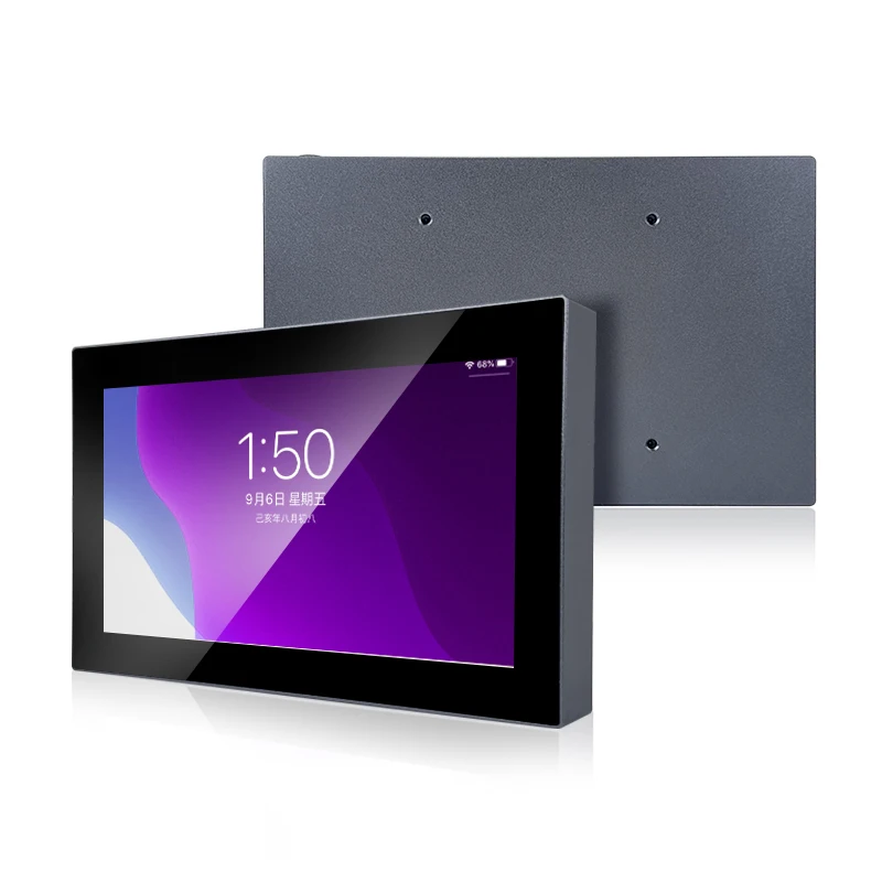 7/10-inch medical-grade Android industrial control all-in-one computer glove touch screen embedded industrial PC panel