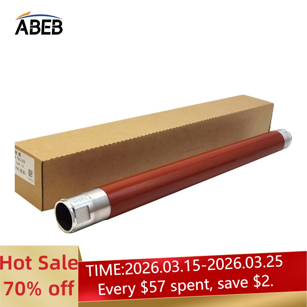 

1PCS C700 Upper Fuser Heat Roller For Xerox C700 C75 J75 750I C550 560 DC240 242 250 252 6500 6550 7600 High Quality Compatible