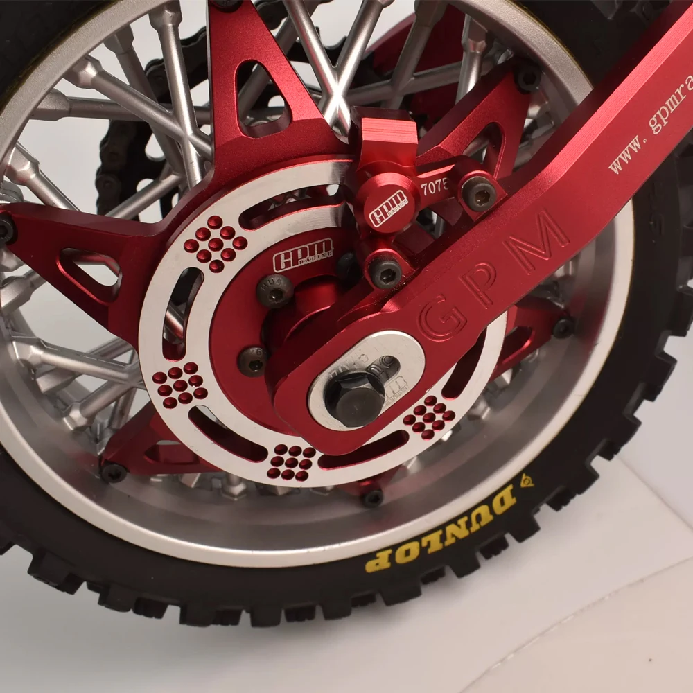 Pinza trasera LOS de aleación metálica GPM 7075 264000   Para motocicleta LOSI 1/4 PROMOTO-MX Promoto-SM LOS06000 LOS06002 LOS-2272 LOS-2310