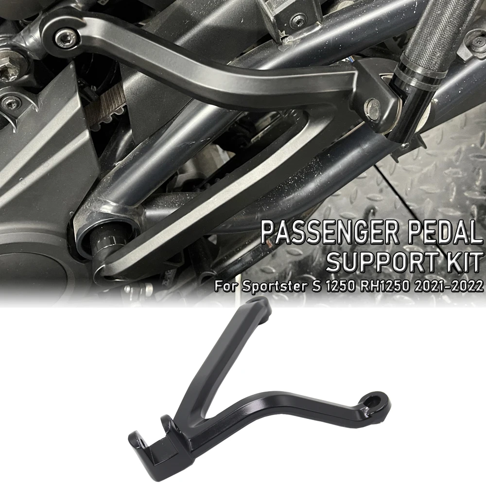 

FOR Sportster S 1250 RH1250 RH 1250 2021 2022 NEW Motorcycle Passenger Footpeg Support Kit