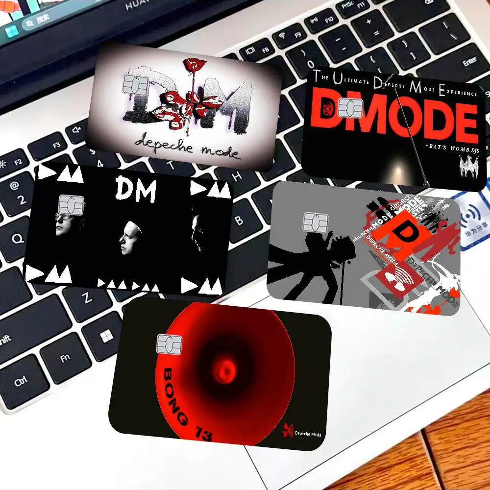 D-Depeche M-Mode Anime Cartoon Sticker Film Skin for Credit Card Debit Bank Bus Card
