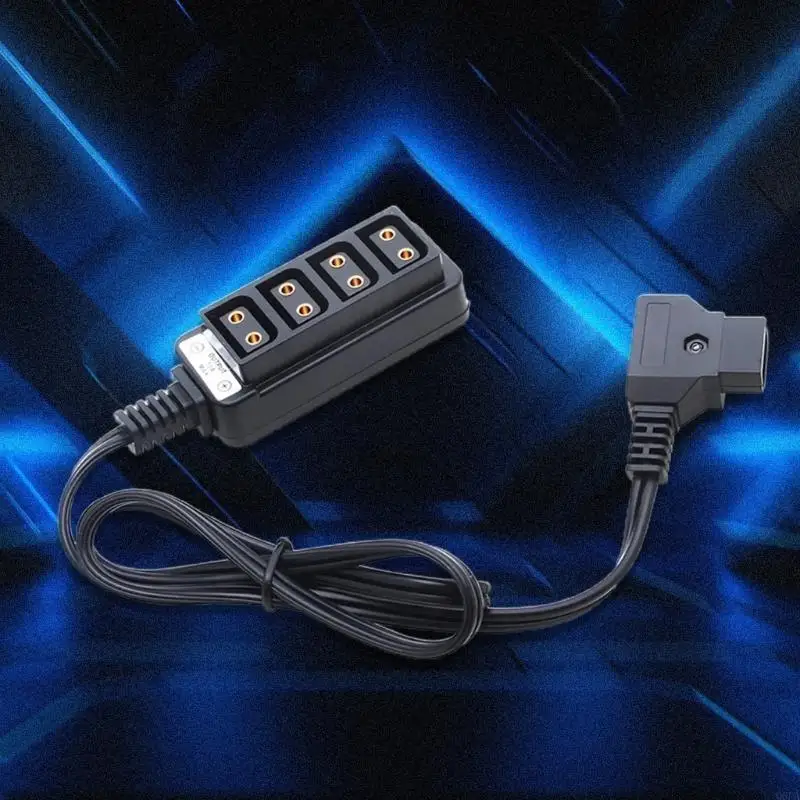 

D-Tap Male To 4-Port D-Tap Female Camera Power Supply Distributor DTAP Fourway Splitter for Anton V-mount Battery