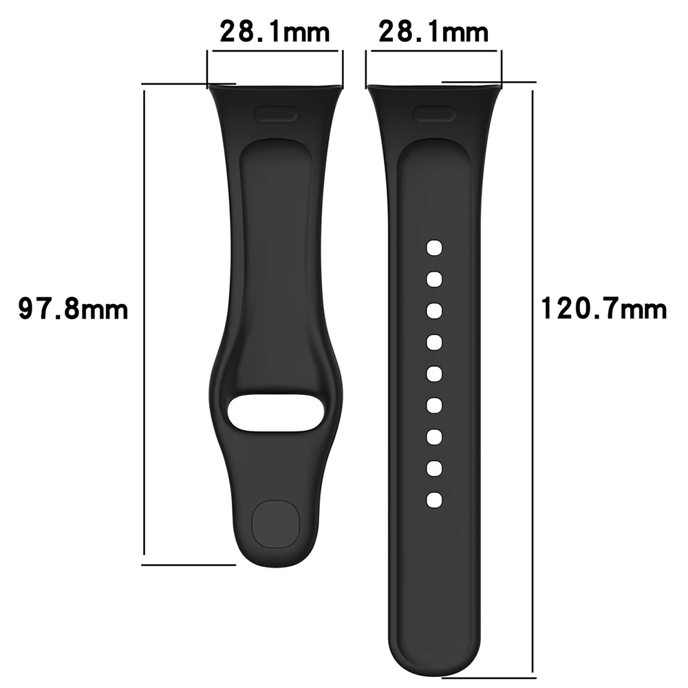 Silicone Strap For Redmi Watch 3 Bracelet Wristband Smart Watch Band