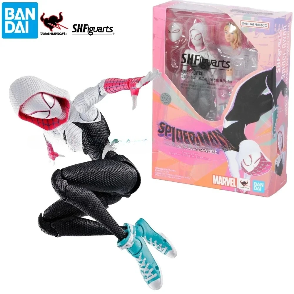 

Бандай С.Х. Коллекционная фигурка Figuarts Spider-Man: Across The Spider-Verse (Гвен и Майлз Моралес), переиздание, в наличии, отличный подарок