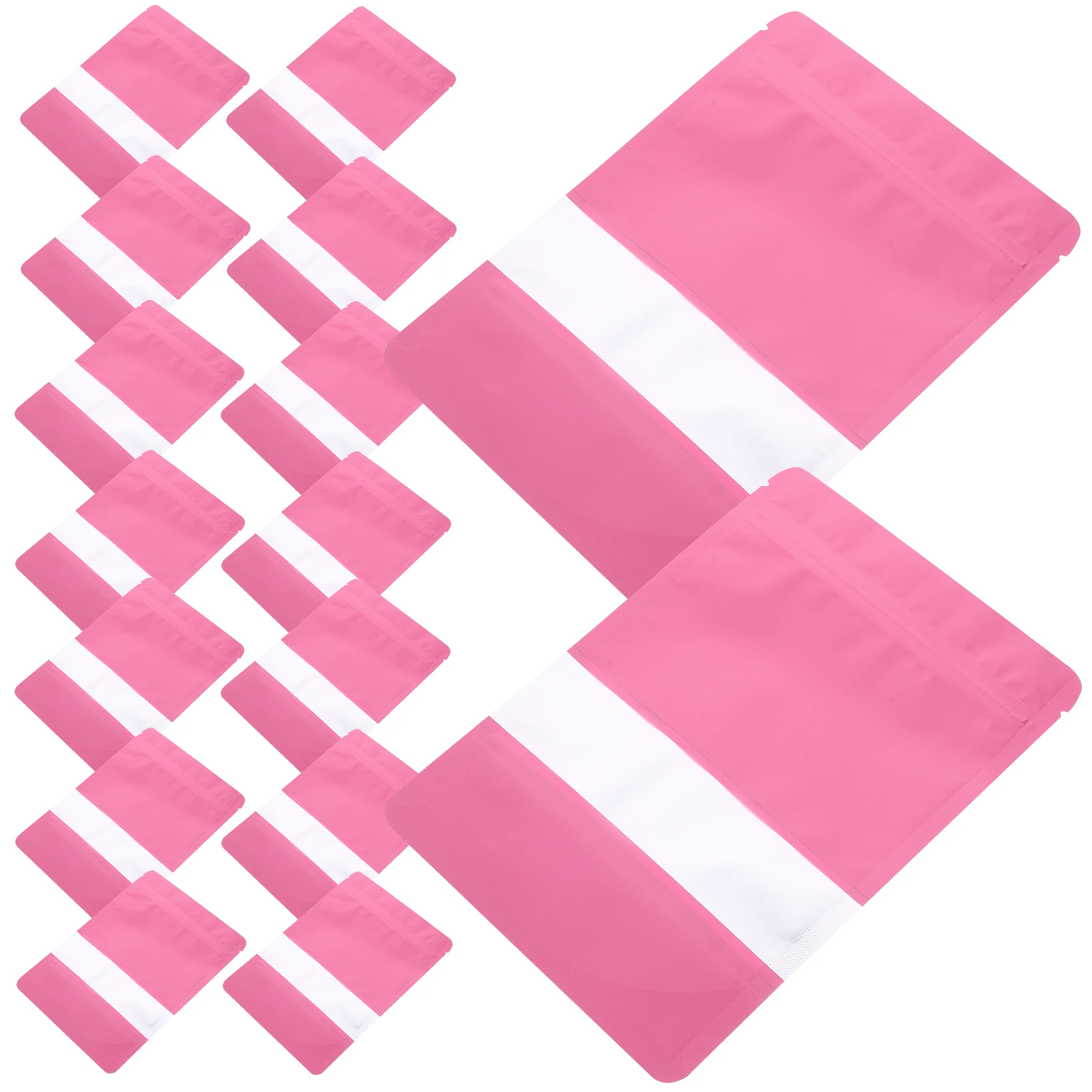 

50pcs Pink 4 St Food Bag Self Sealing C y BOPP St Food Bag Resealable Pouch Tea Coffee Nuts Storage