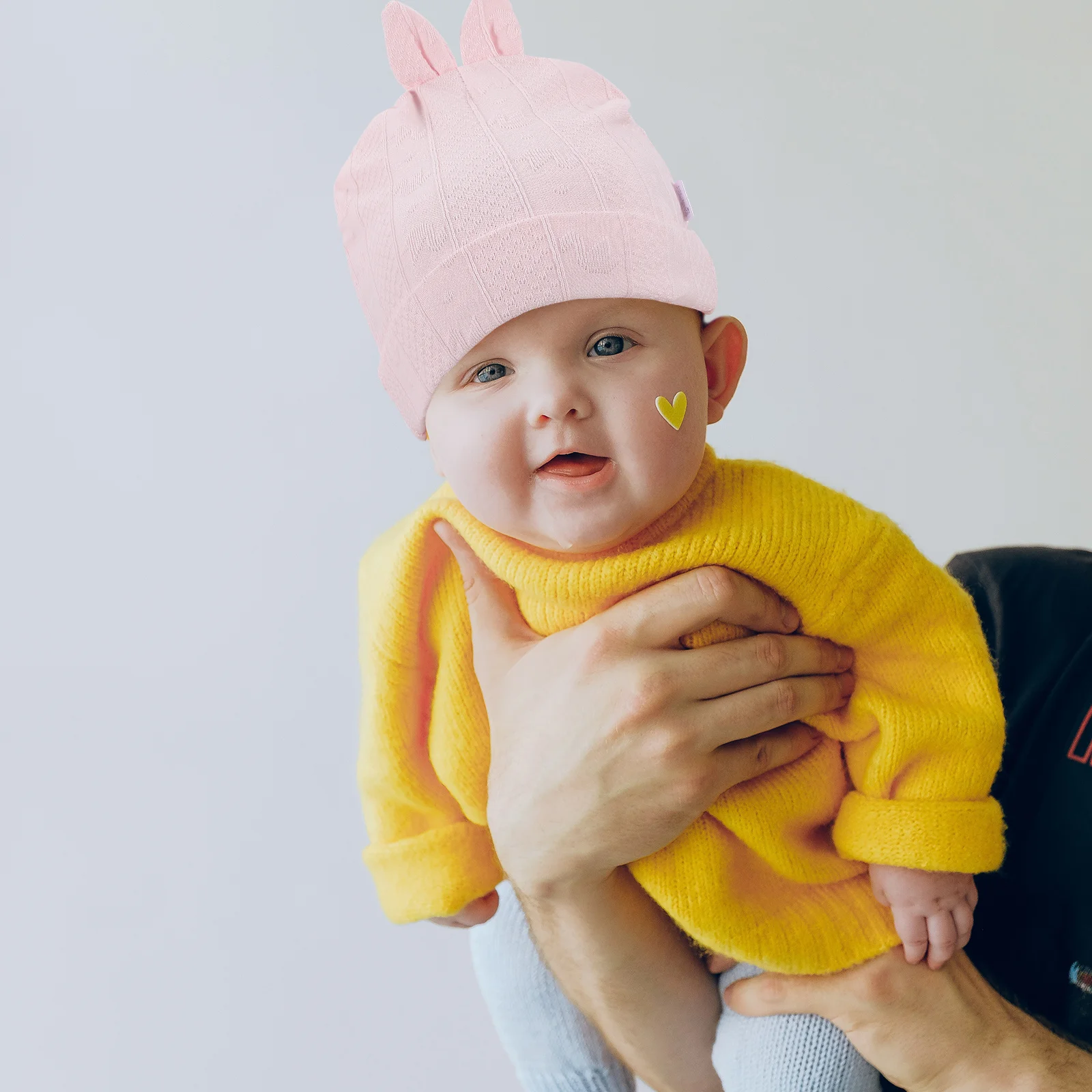 

Baby Hat Soft Cotton Infant Ear Shaped Hat Warm Newborn Turban Kids Accessories Newborn Bow Hats Cotton Infant Caps