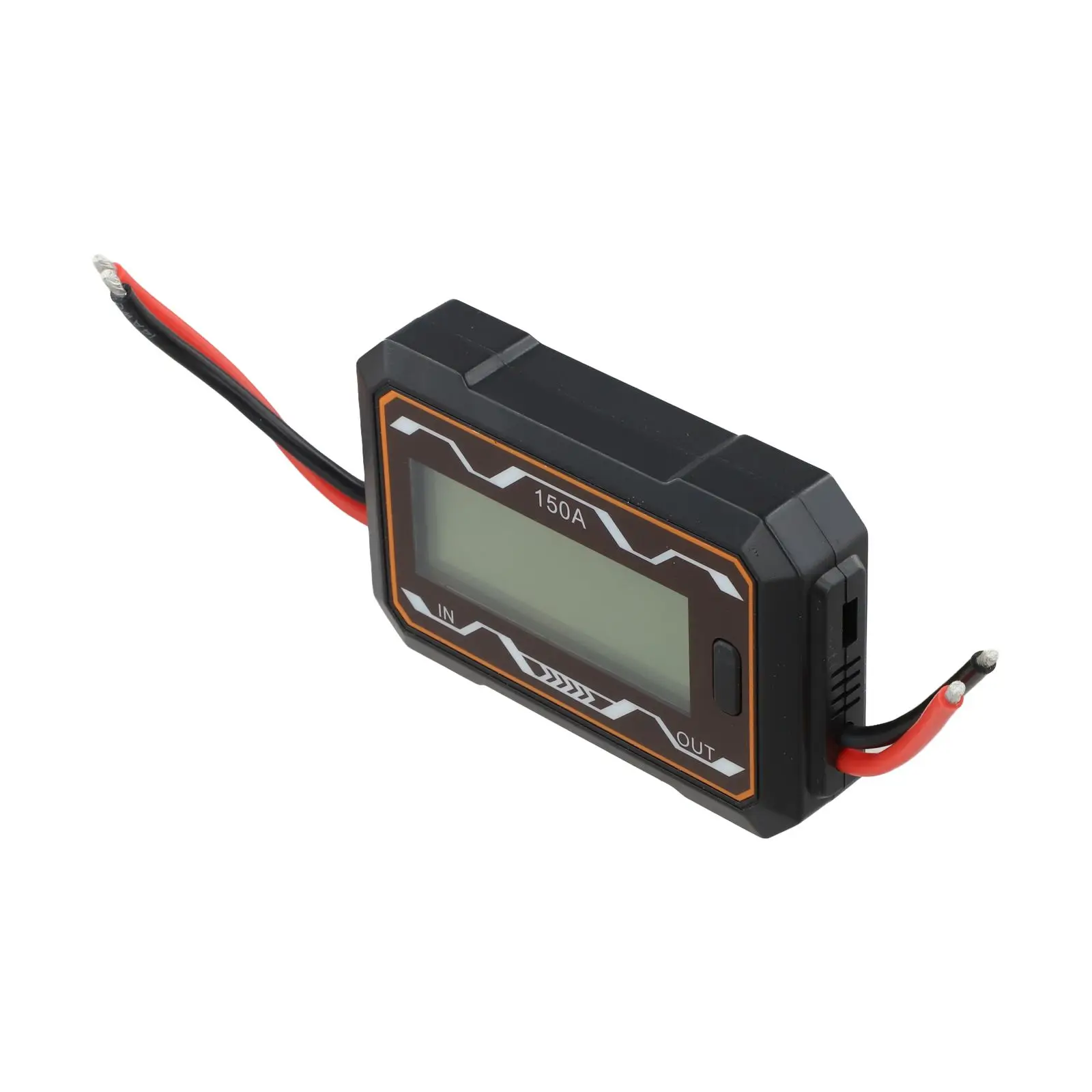 RC200A DC Power Meter Battery Tester for Voltage Current Analyzer with Backlit LCD for Solar Energy Automotive and Industrial