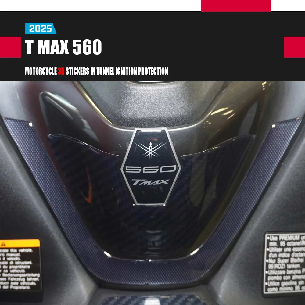 

Motorcycle Decoration 3D Protected in For T MAX 560 Ignition Area TMAX 560 TAMX560 Tmax 560 Compatible with 2022 2023 2024 2025