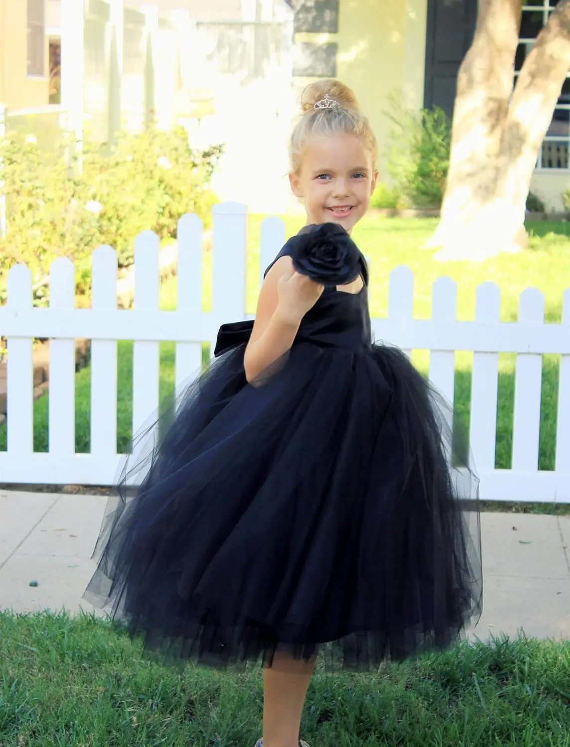 Sweetheart Neck Tutu Junior Flower Girl Dress Special Occasions Gown Pageant Dresses for Girls