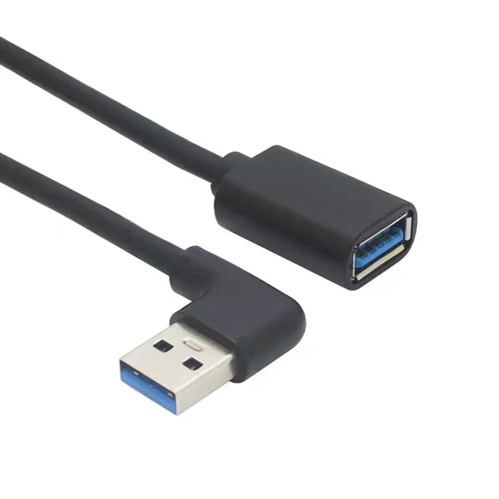 

USB 3.0 computer connection cable, USB male/female, up/down, left/right bending high-speed data extension cable