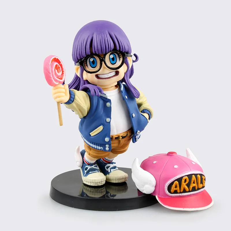 Anime Cartoon Arale With Faeces Pvc Action Figure Model Toys Box Model Handmade Ornament Hot Festival Models Gifts