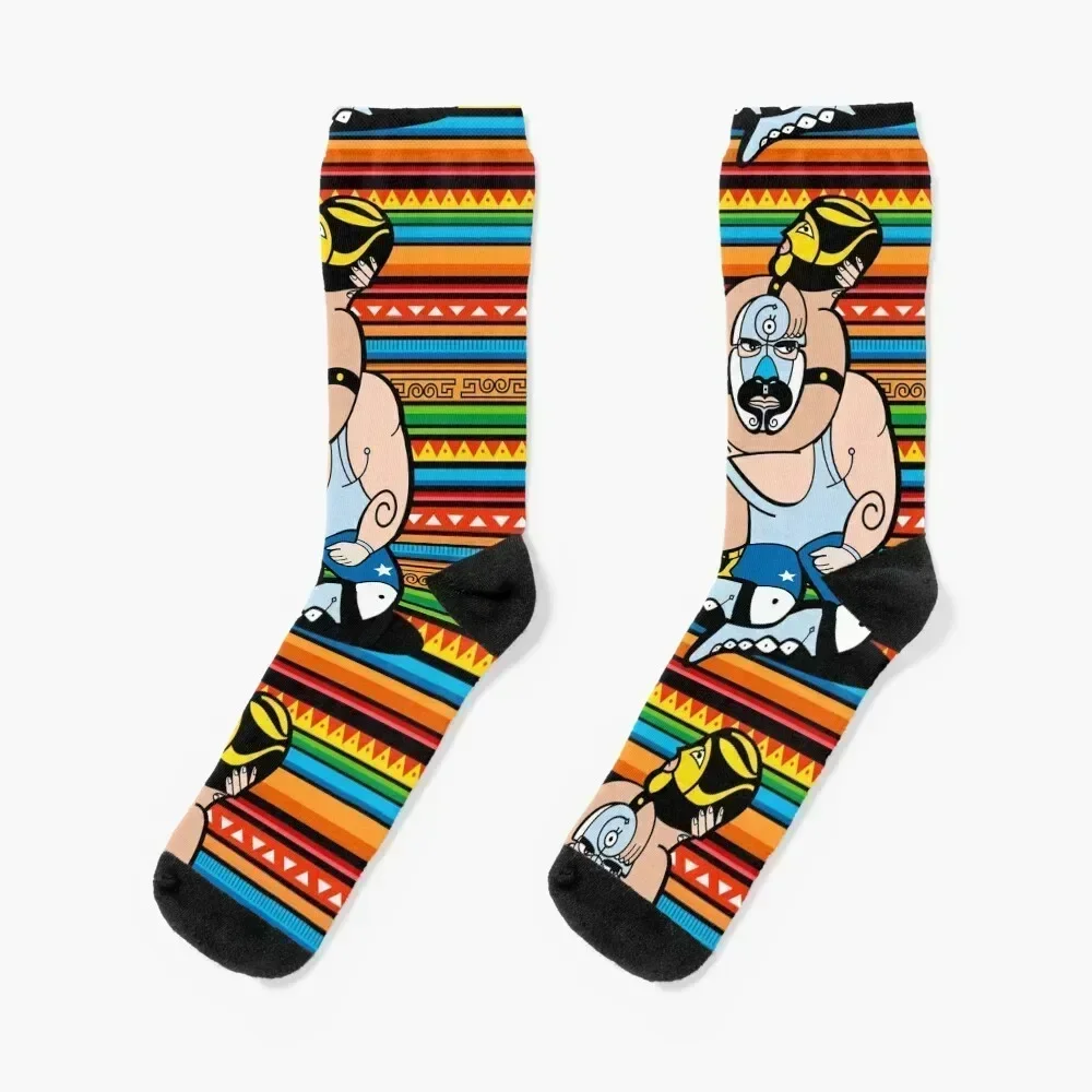 

Fights Mexico Socks hiking Novelties winter Run Mens Socks Women's Rugby designer brand Stockings man Boy Socks Women's