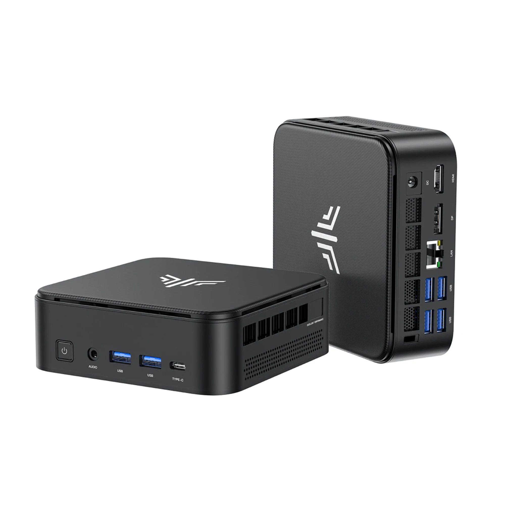 ACEMAGIC Mini PC avec AMD Ryzen 7 7730U 16 Go DDR4 512 Go M.2 SSD Mini PC de jeu avec USB type-c prend en charge le triple écran 4K