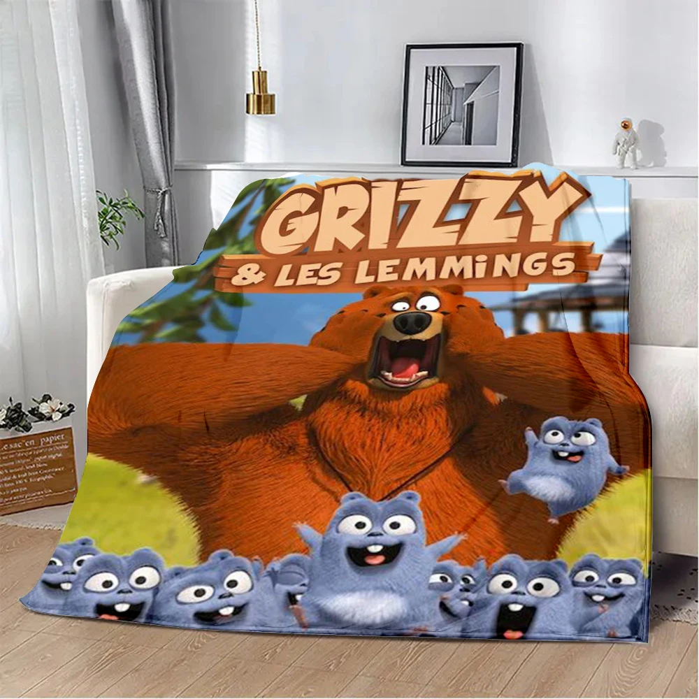 Cartoon Printed Bla…