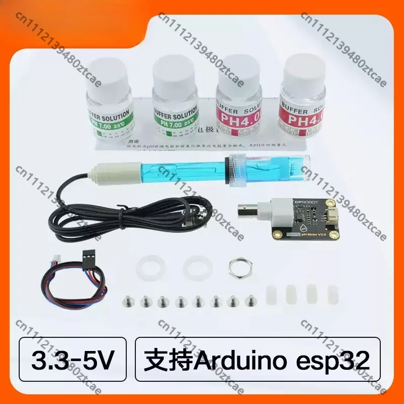 Water Quality Sensor DFRobot Gravity, Liquid Acidity Alkalinity Detect Module for Student Water Environment Coding Experiment