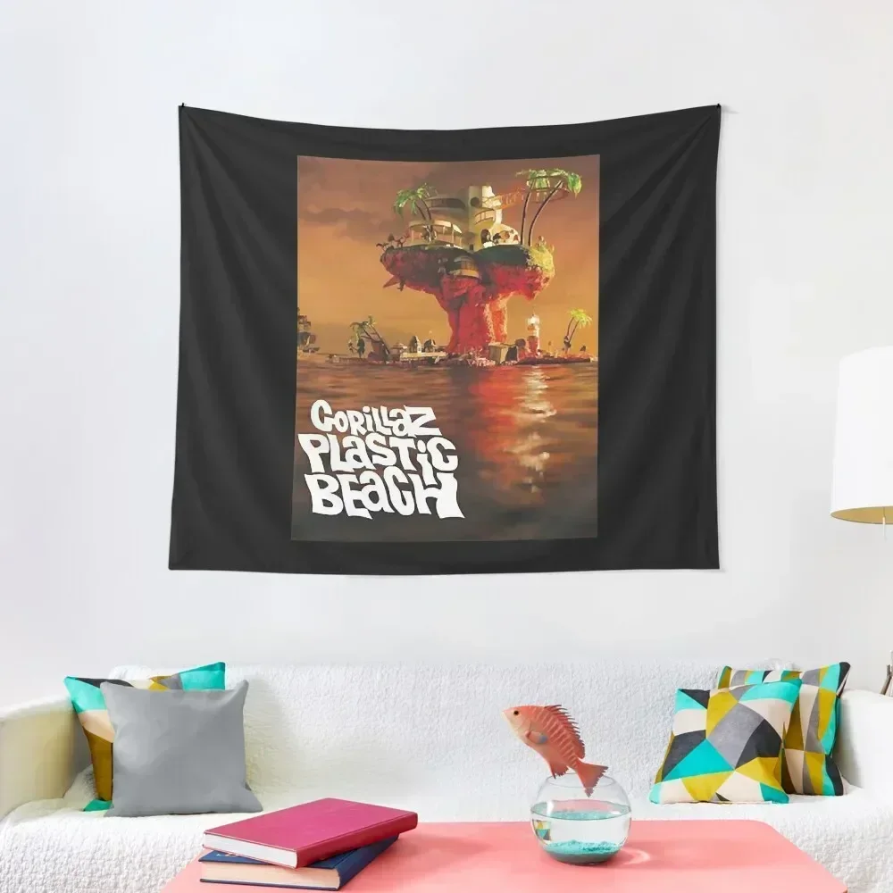

sunset plastic beach Tapestry Aesthetic Decoration Wall Decor Art Mural Room Design Tapestry