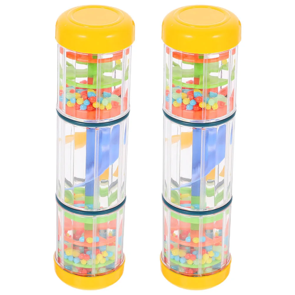 

2Pcs Children Rain Stick Early Education Musical Instrument Handheld for Sensory Music Enlightenment