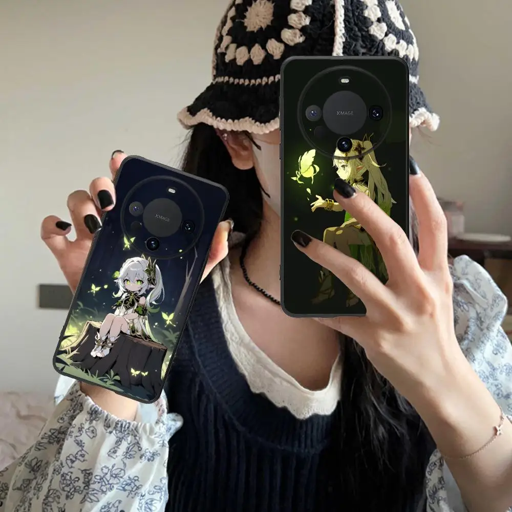 

Чехол для телефона Genshin Impact Nahida для Huawei Mate 60 50 40 30 20 10 Pro Plus Lite E 5G, черный, роскошный, для мобильных телефонов