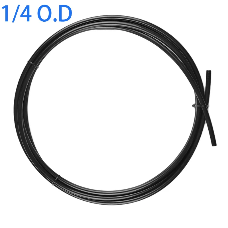 10 Meters 1/4 Inch O.D PE Hose Tubing Flexible Pipe Tube For Reverse Osmosis Aquarium Filter Misting System