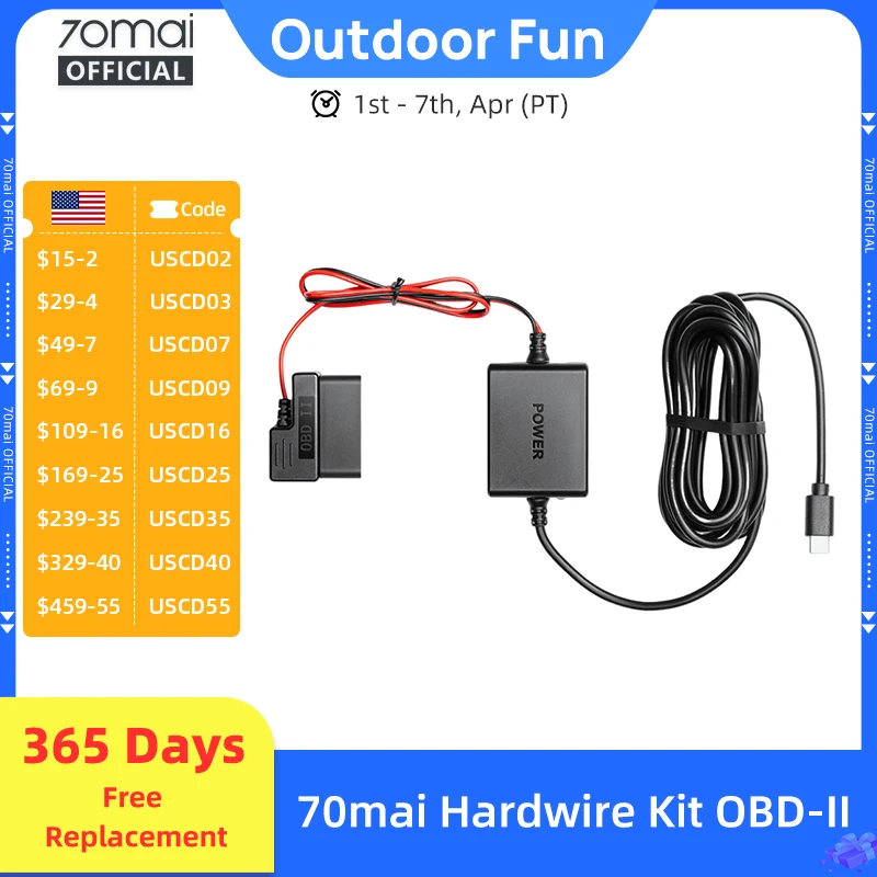 70Mai Adjustable Ha…